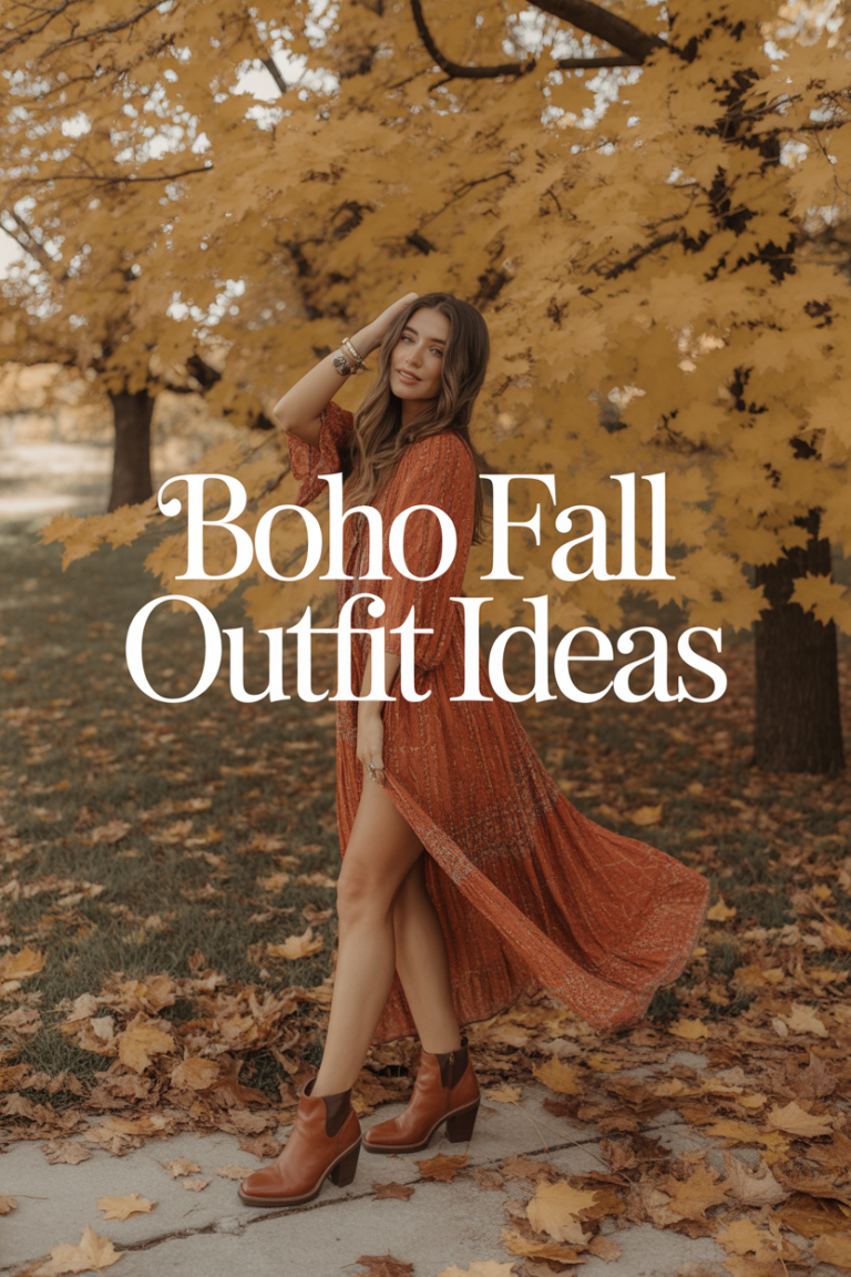 Boho Fall Outfits