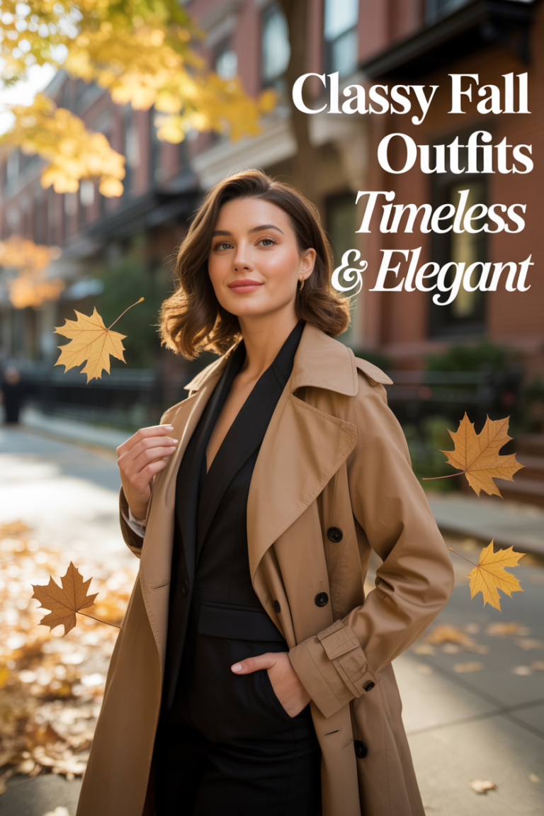 Classy Fall Outfits