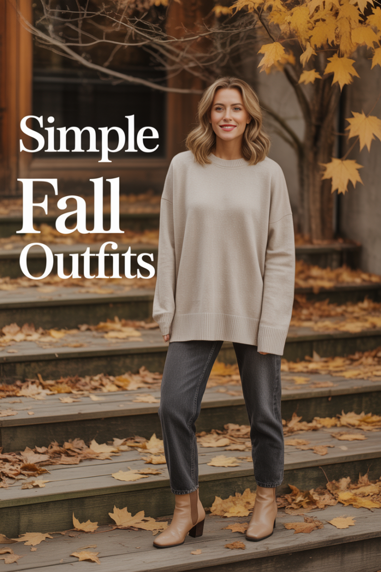 Simple Fall Outfits