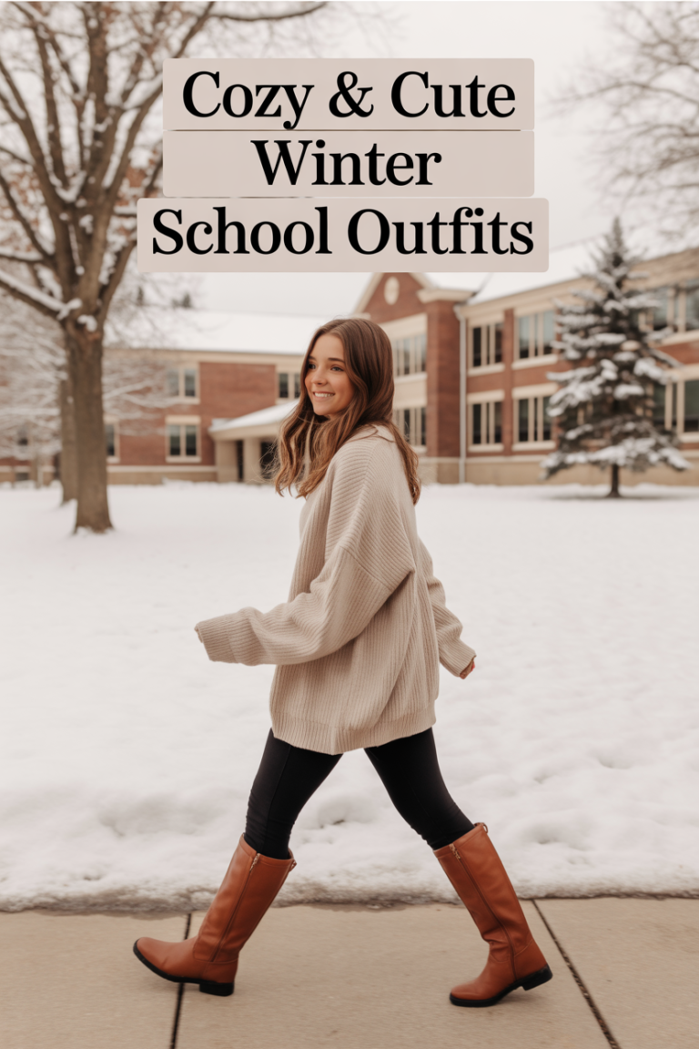 Winter School Outfits