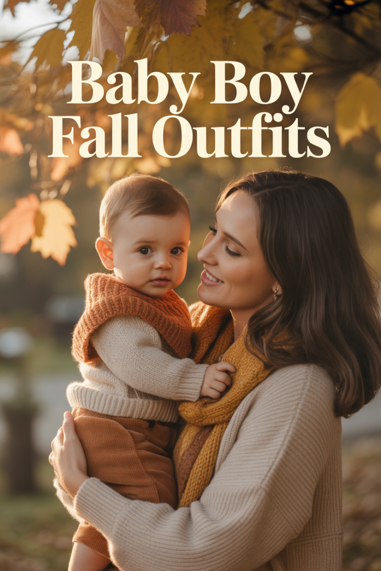 Baby Boy Fall Outfits