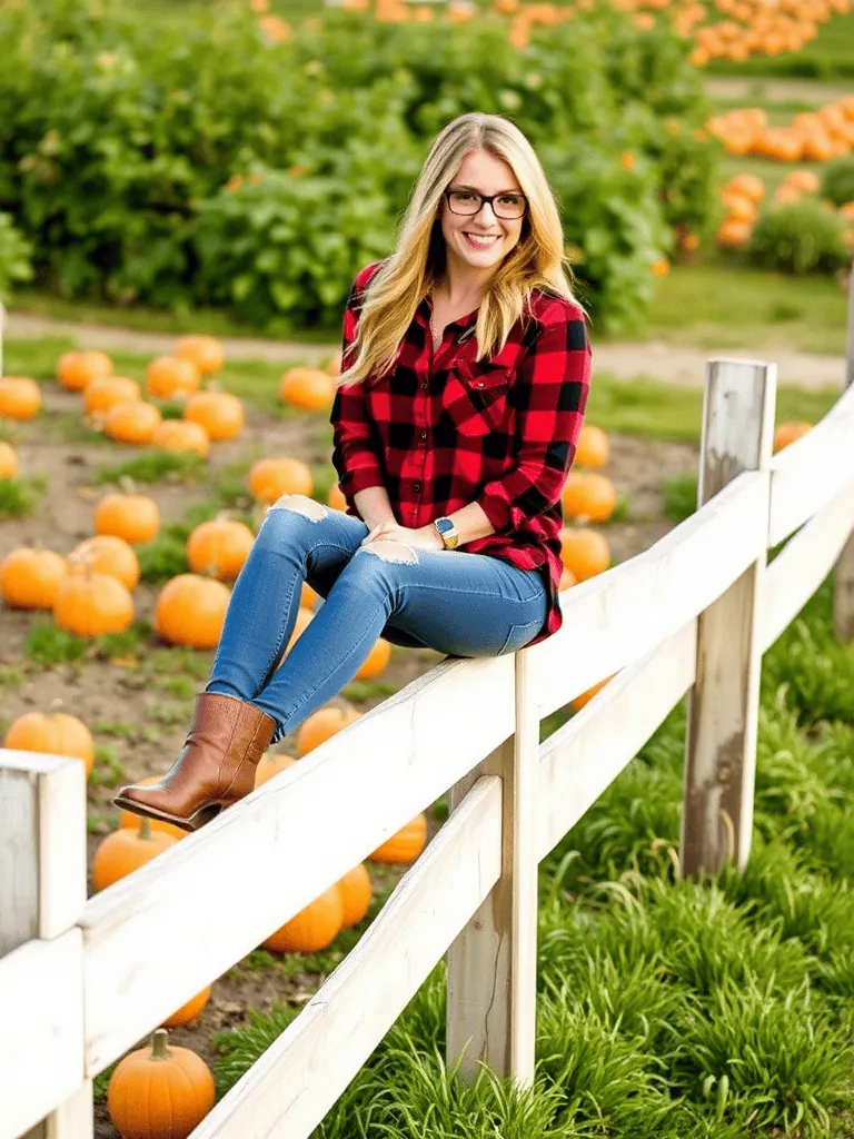 Flannel Shirt and Skinny Jeans