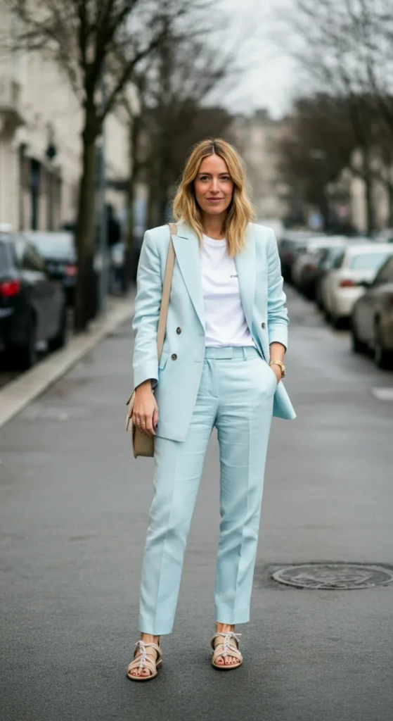 3. Pastel Power Suit