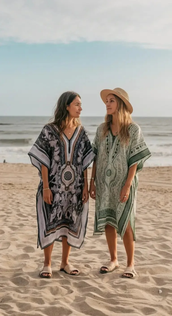 Beach Tunics and Sandals