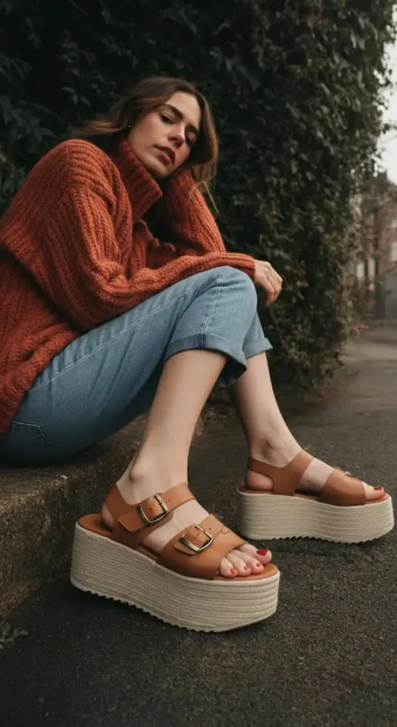 9. Platform Sandals