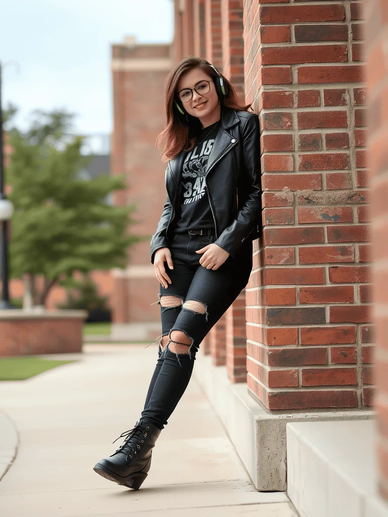 The Leather Jacket Edge