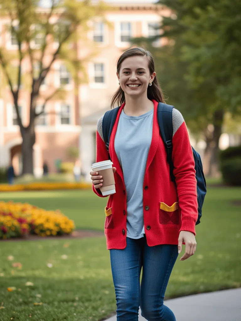 Colorful Cardigan Chic