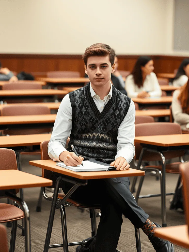 The Scholarly Sweater Vest