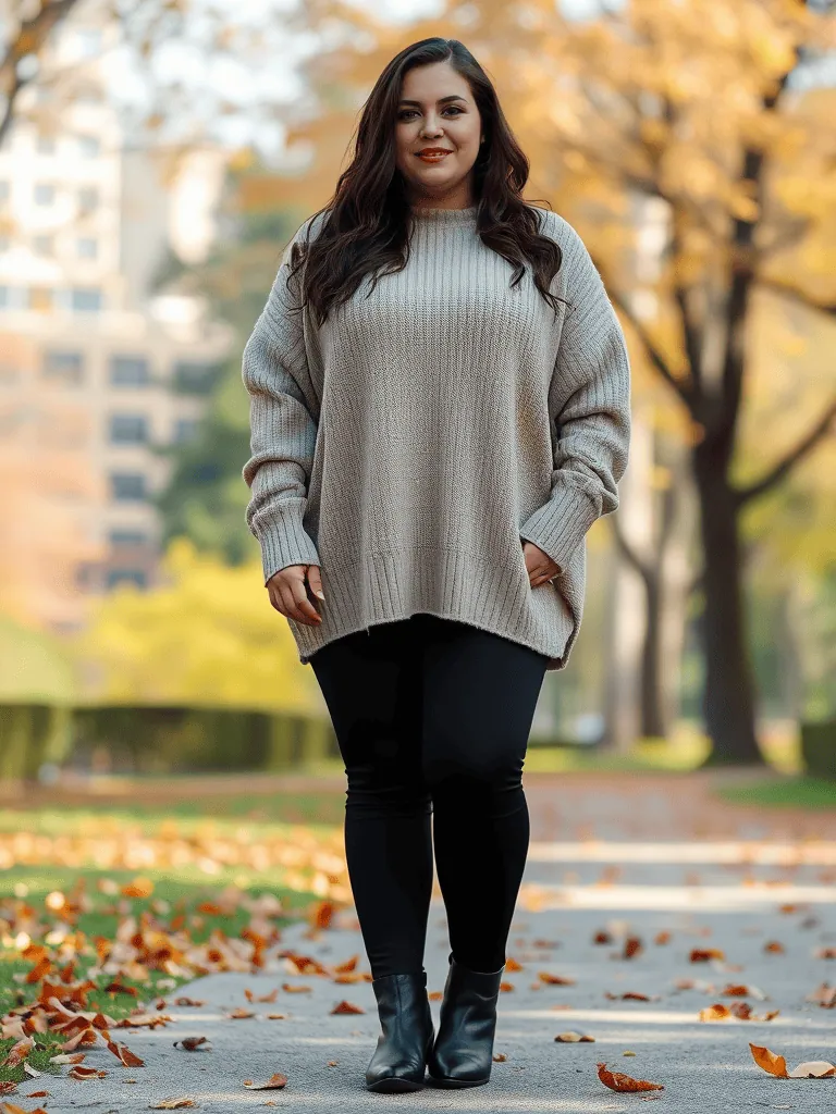 Cozy Oversized Sweater and Leggings