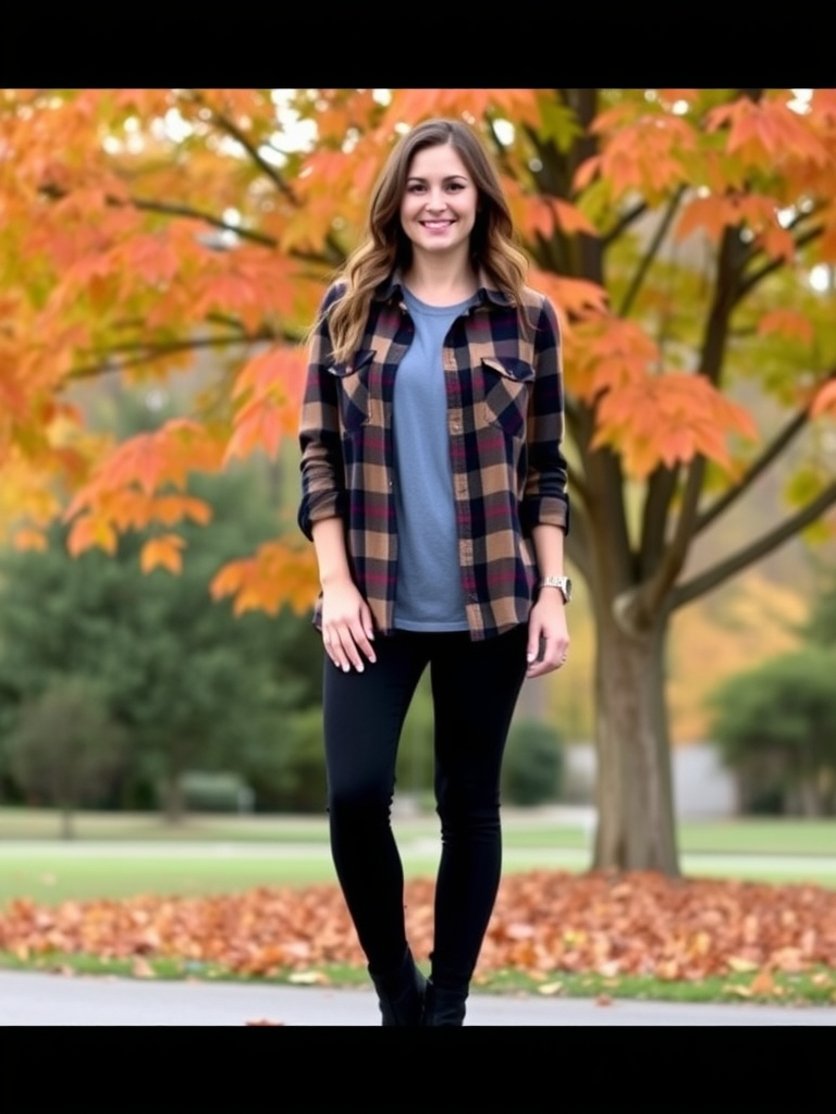 Shacket and Leggings