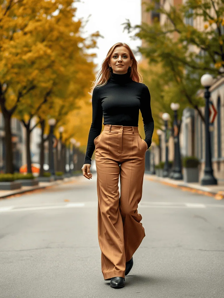 Wide-Leg Trousers