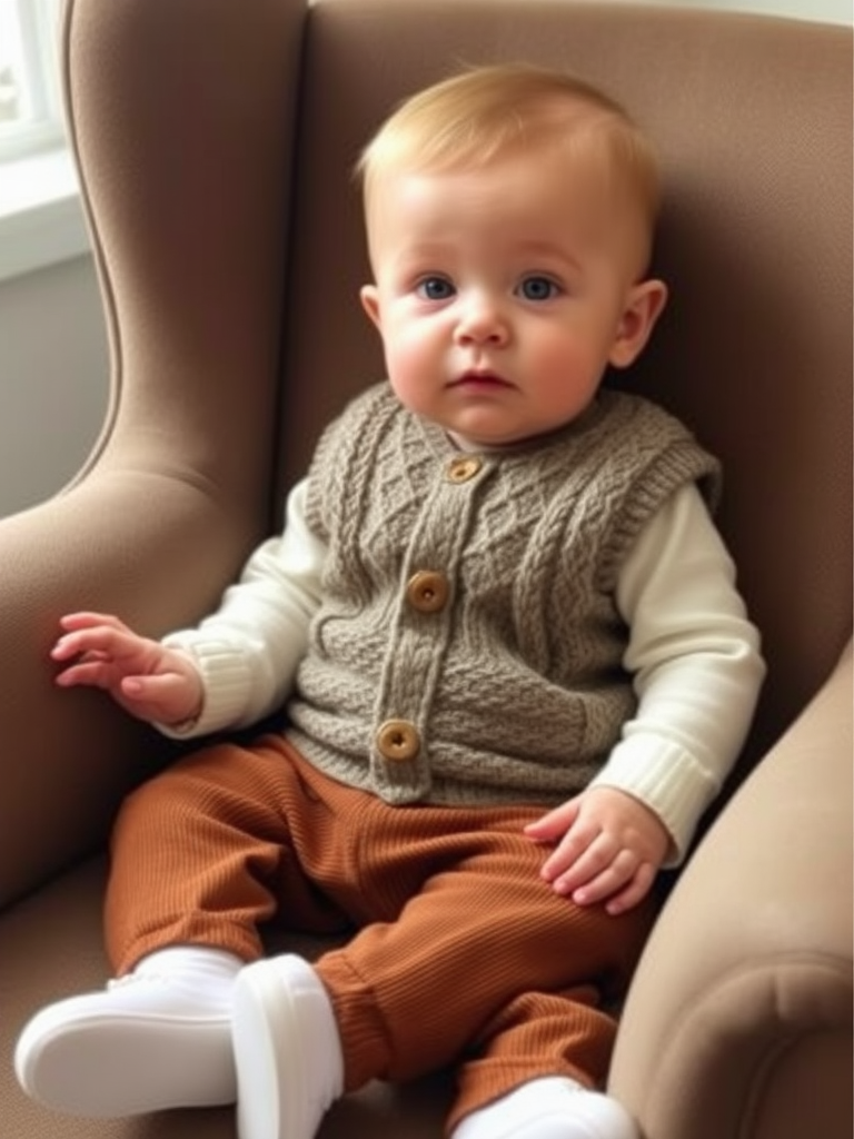 Grandpa-Chic Vest Look