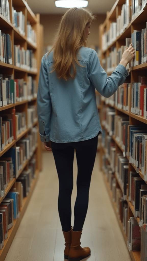 Denim Shirt and Loafers