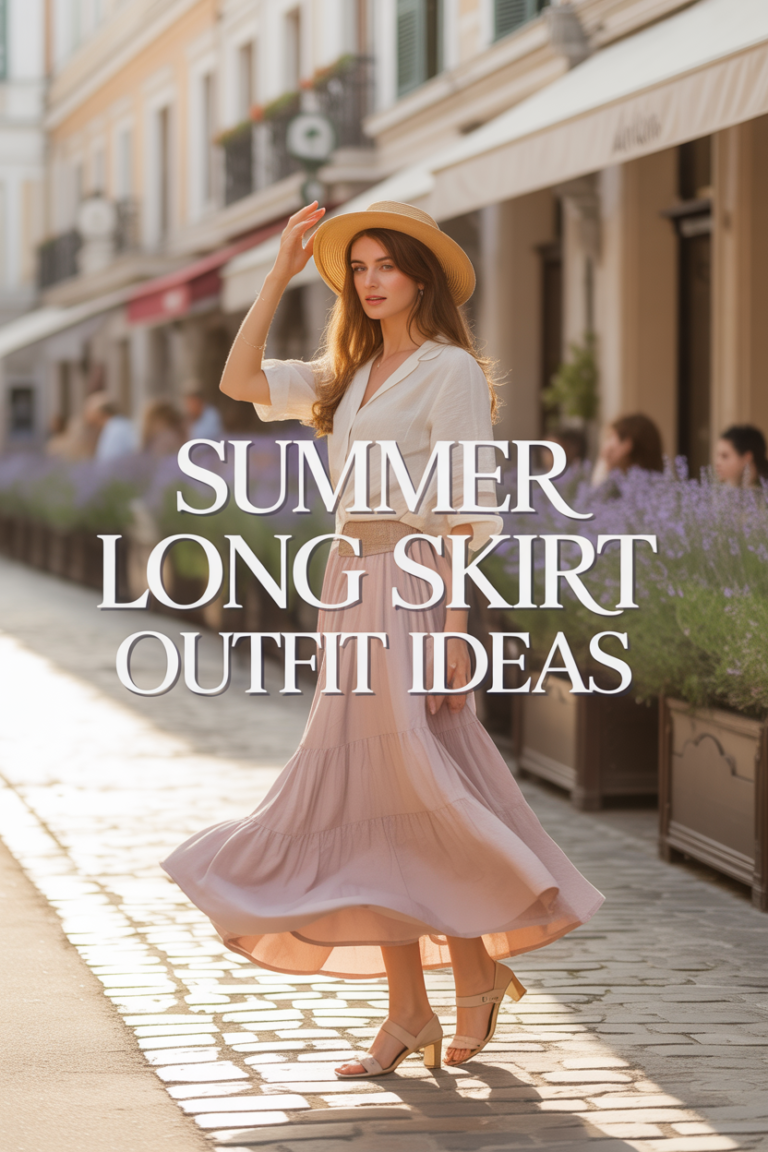 Summer Long Skirt Outfits