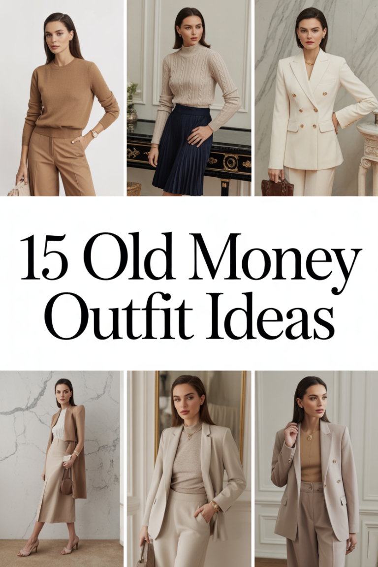 Old Money Outfits
