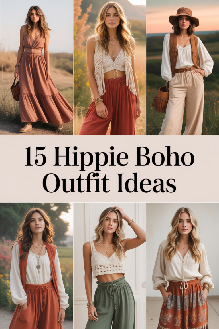 Hippi Boho Outfit Ideas