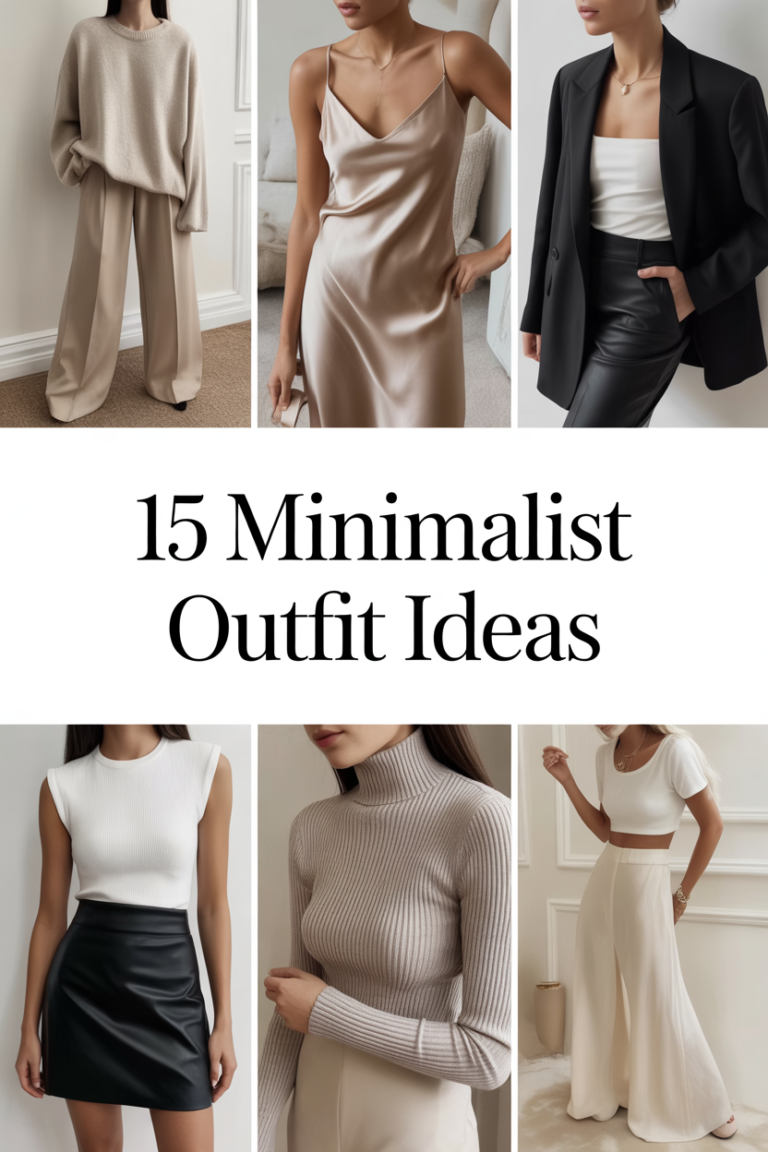 Minimalist Outfits