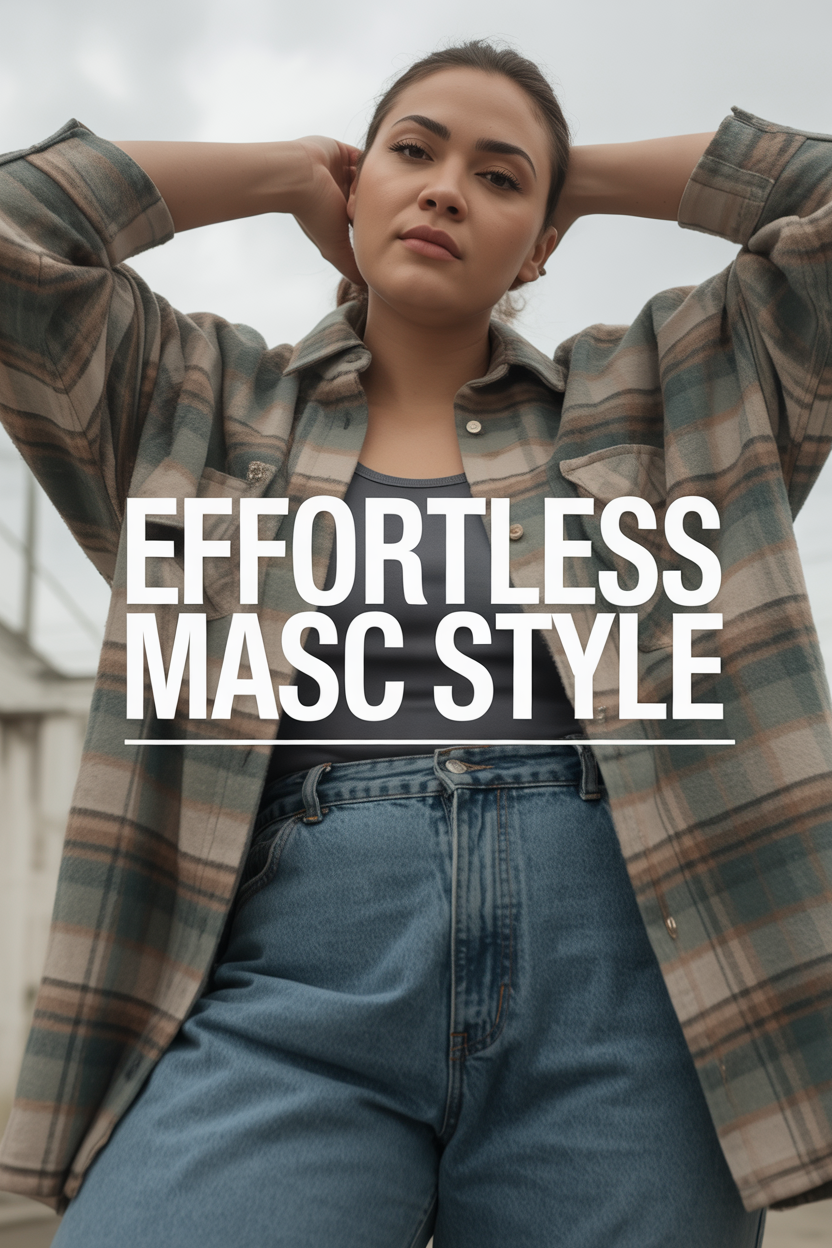 Plus Szie Masc Outfits