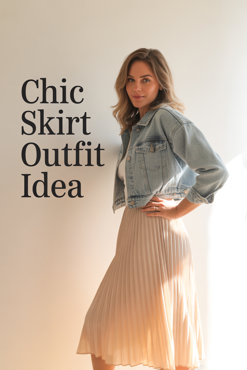Chic Skirt Outfit Ideas