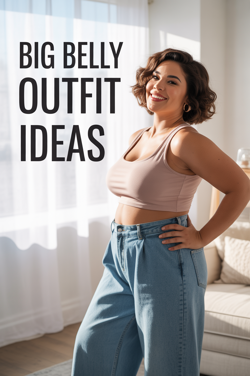 Big Belly Outfit Ideas
