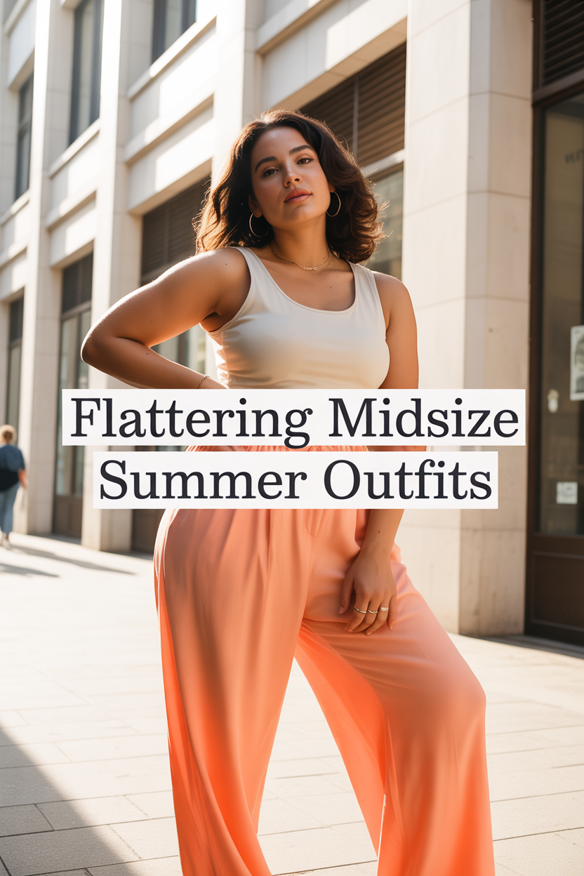 Midsize Summer Outfits