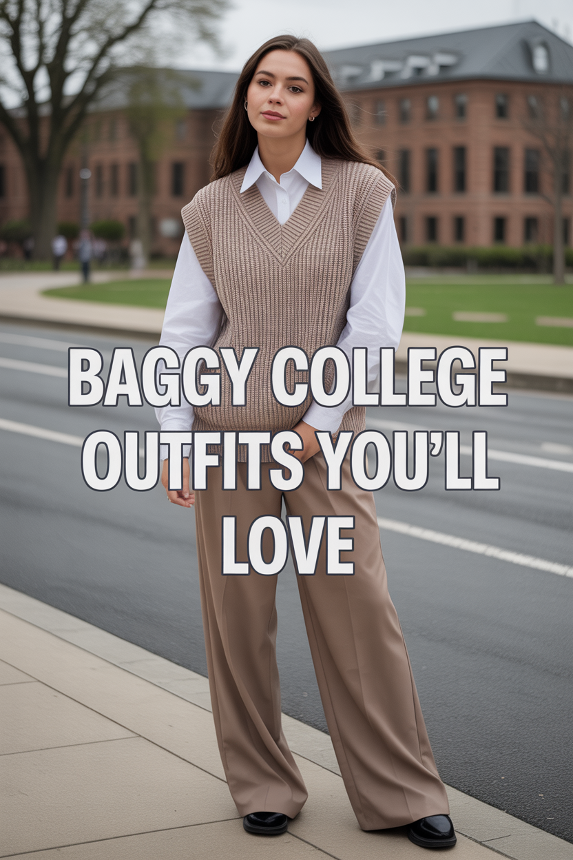 Baggy College Outfits