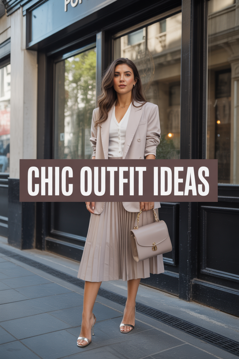 Chic Outfit Ideas