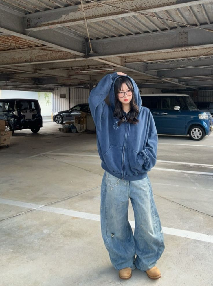 Baggy Hoodie and Jogger Dress