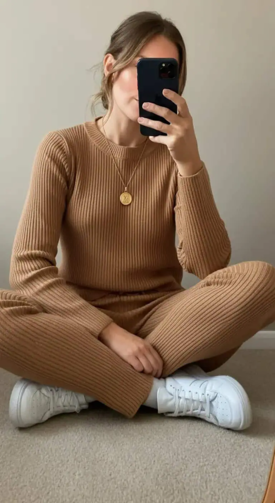 Ribbed Knit Set