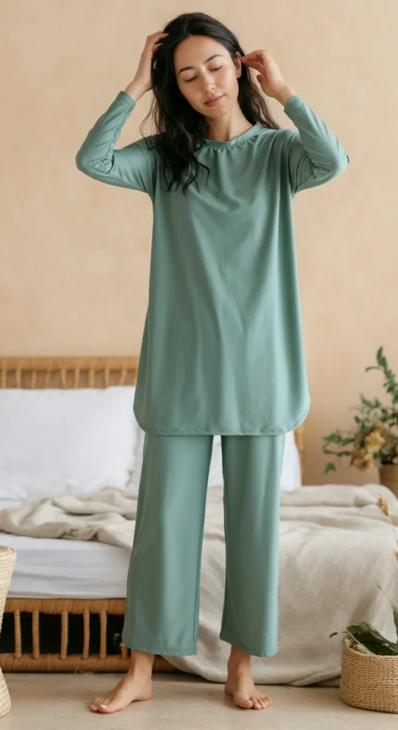 Layered Tunic Swimming Set