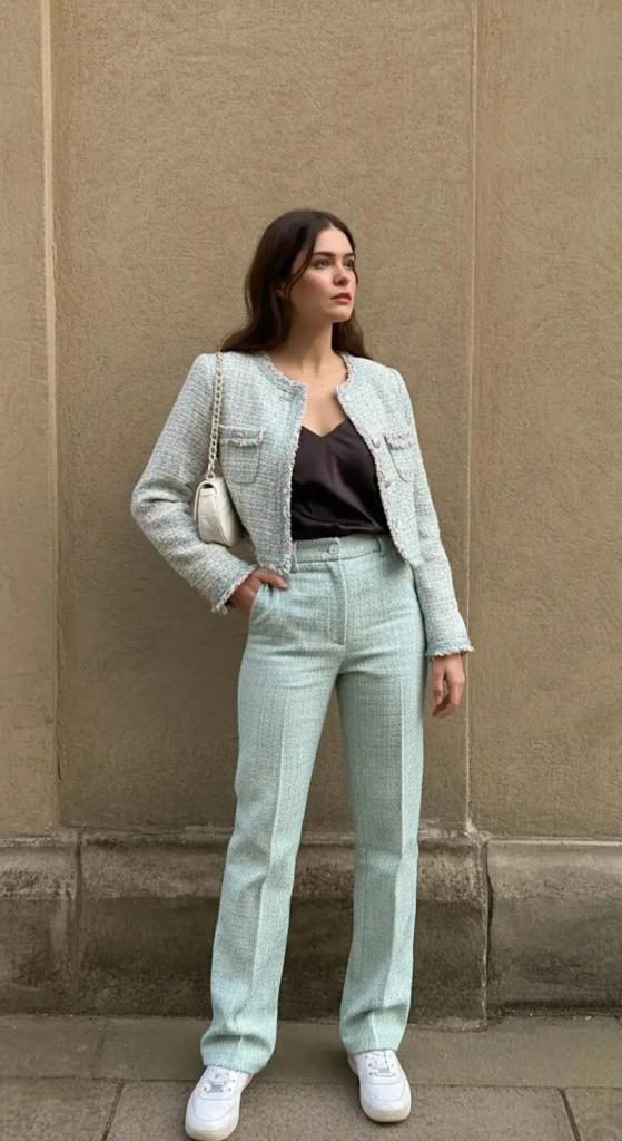 Tweed Set with Modern Twist