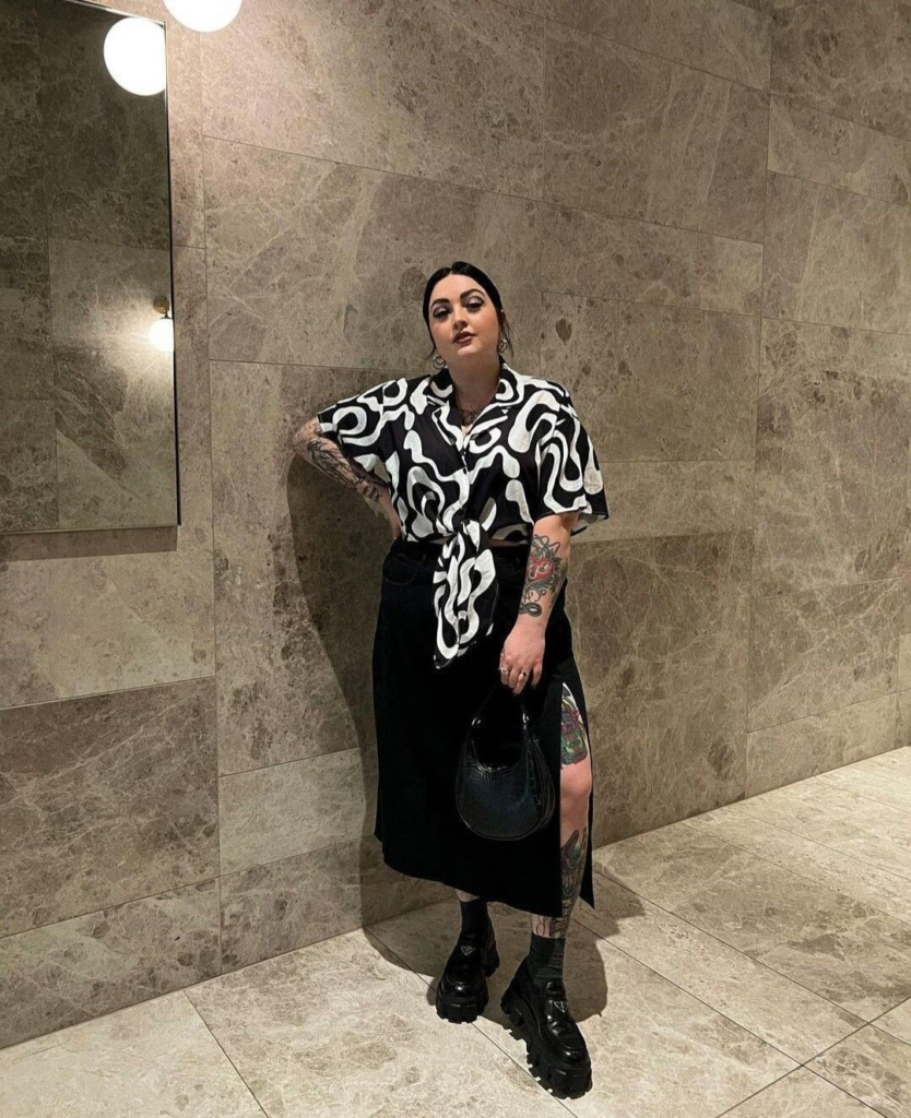 Bold Black and White Pattern Mix