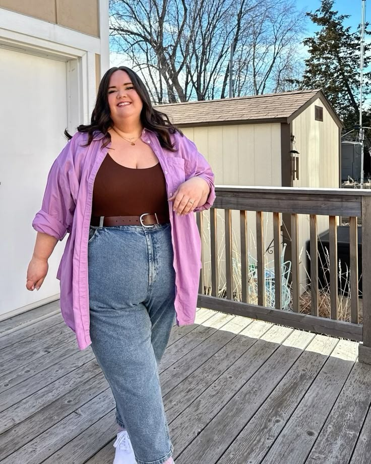 Oversized Shirt Layering With Confidence