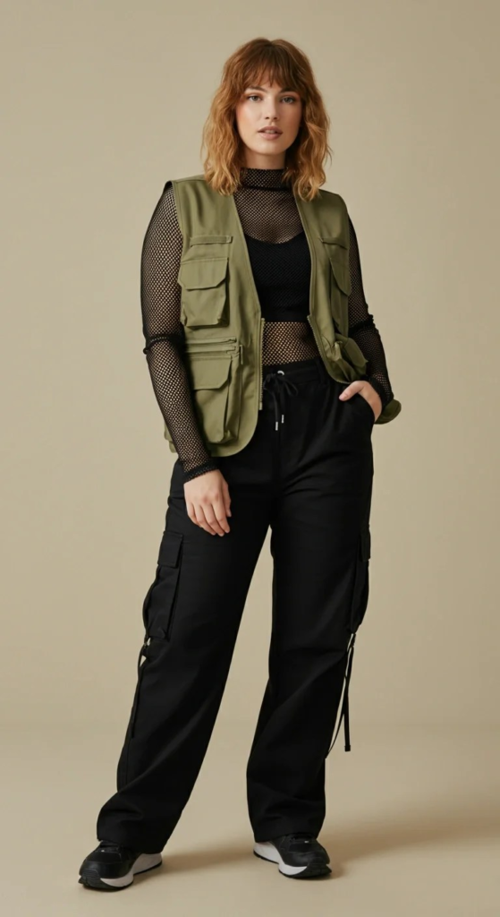 Industrial Goth Look