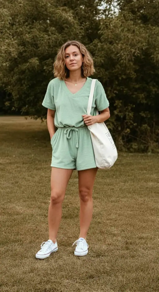 Terrycloth Romper