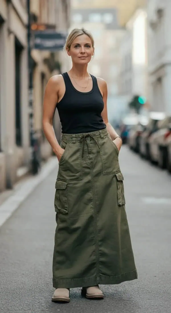 Utility Maxi with Racerback Tank