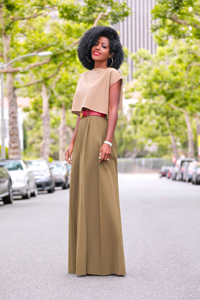 Wide Leg Culottes and Crop Top
