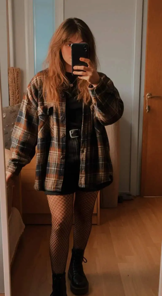 Oversized Button-Up and Shorts