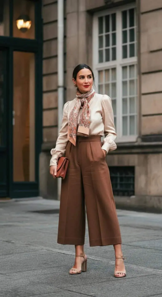 Vintage-Style Culotte Ensemble