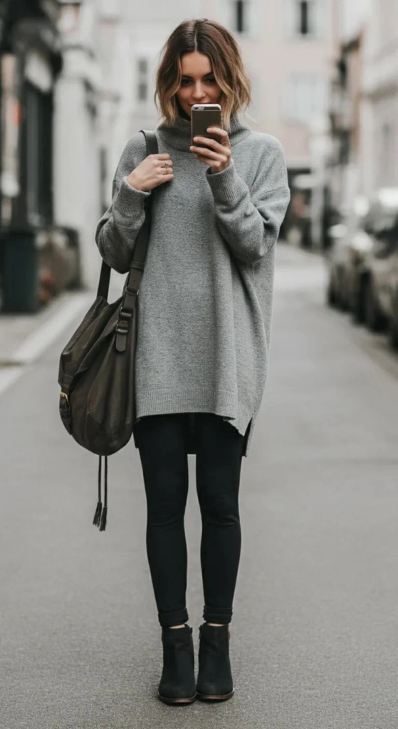 Oversized Sweater Dress