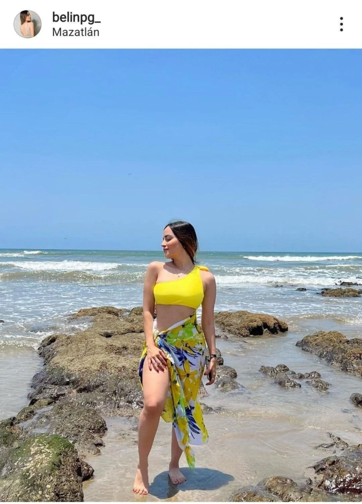 Bright Crop Top with Patterned Sarong