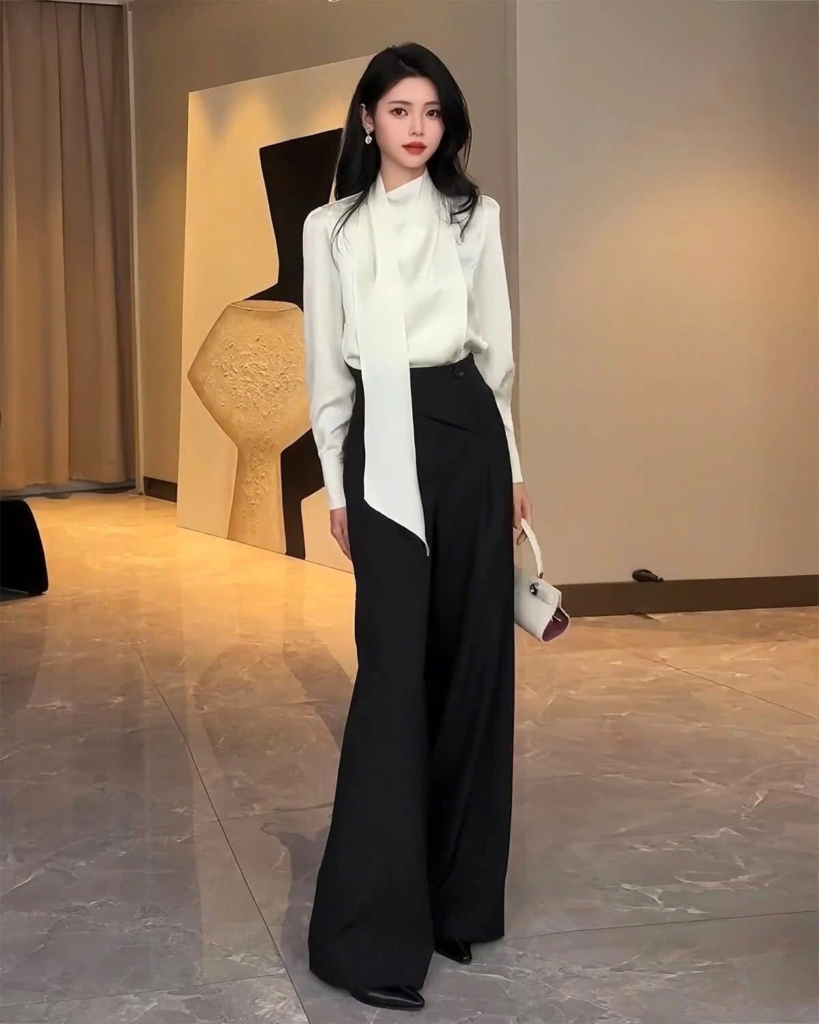 Timeless Black and White Elegance