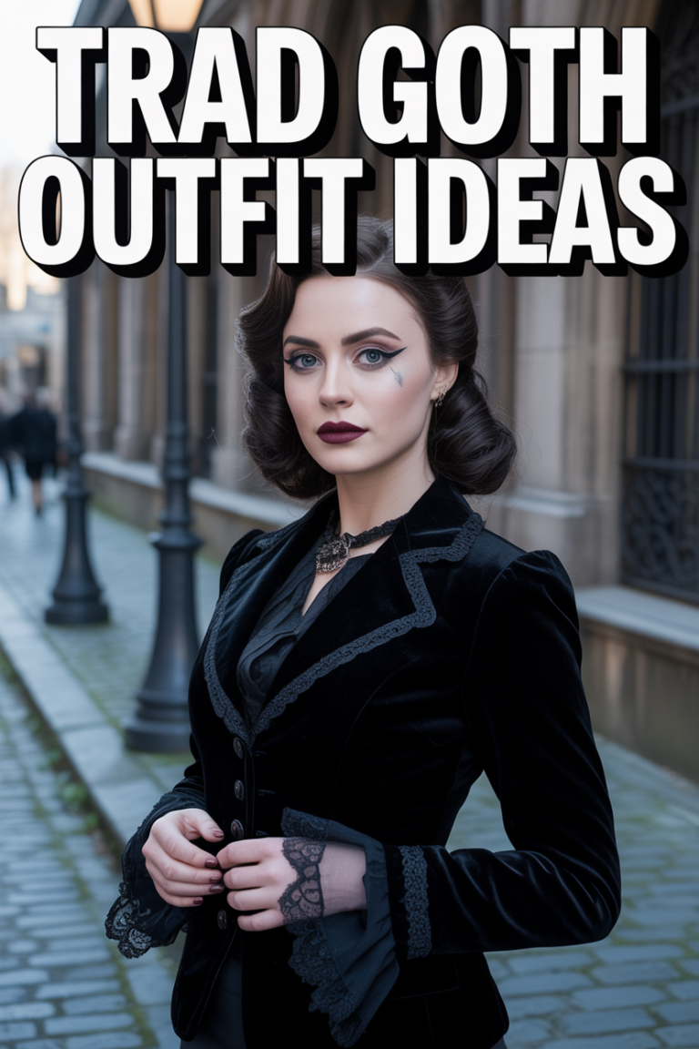 Trad Goth Outfit Ideas