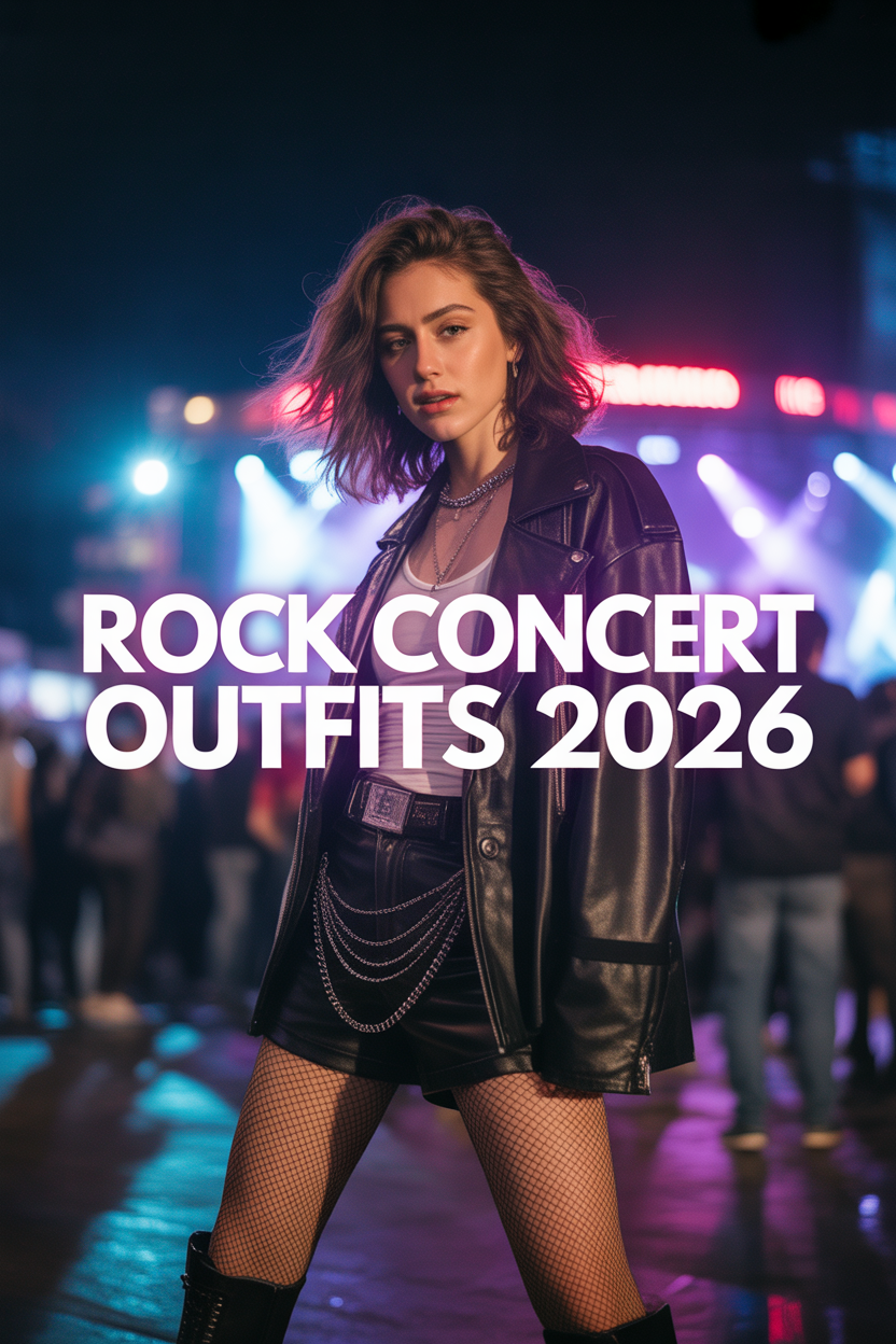 Rock Concert Outfits