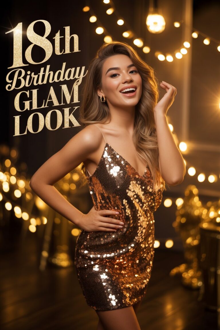 Birthday Glam Look
