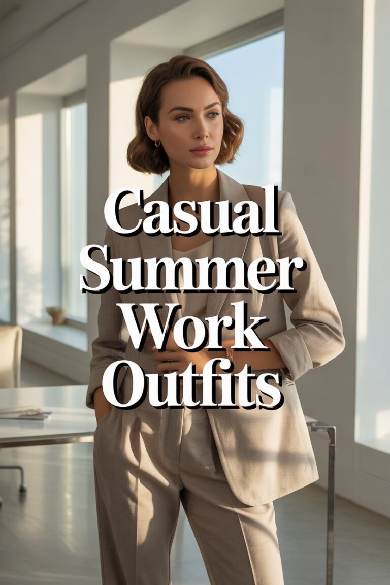 Casual Work Outfits
