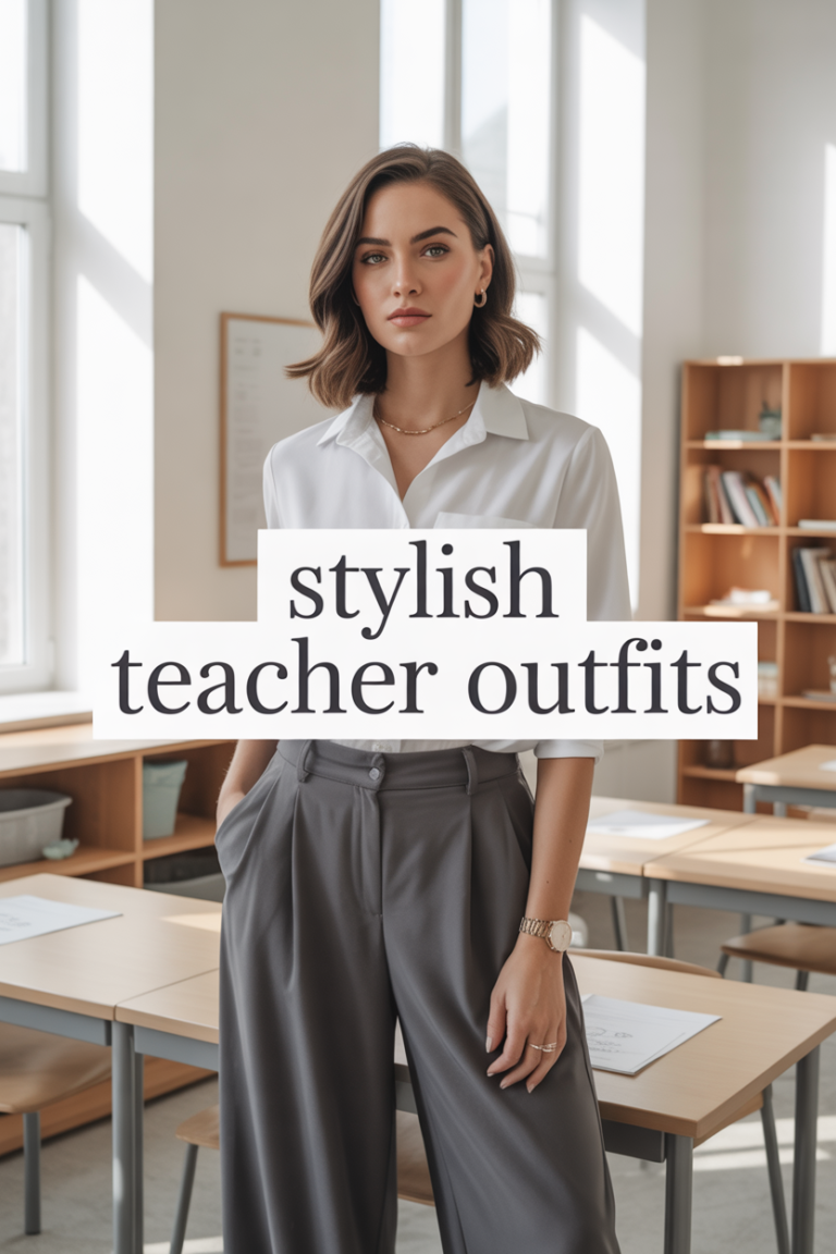 Stylish Teacher Outfits
