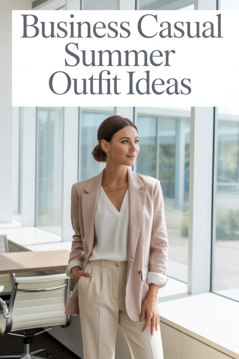 Business Casual Summer Outfit Ideas