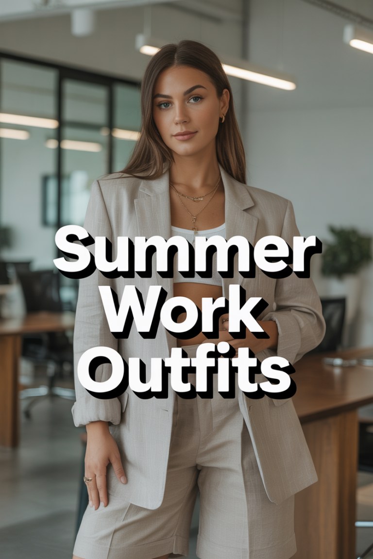 Summer Work Outfits