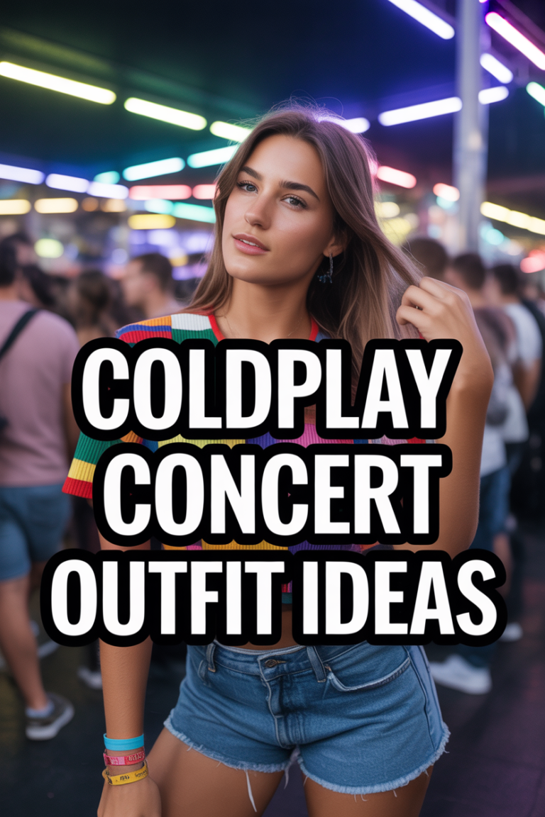 Coldplay Concert Outfit Ideas